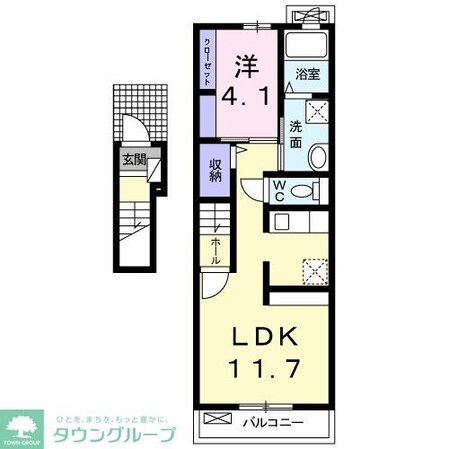 ロベリアの物件間取画像